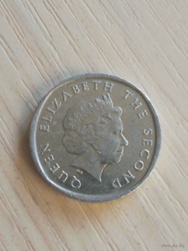 Восточно-Карибские штаты 2 цента 2002г.