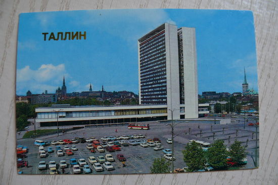 Календарик, 1986, Таллин, из серии "Столицы союзных республик".
