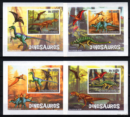 2010 Сан-Томе и Принсипе. Динозавры