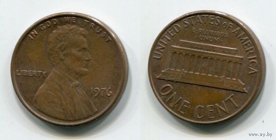 США. 1 цент (1976)