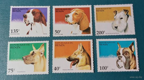 Бенин 1995 Собаки