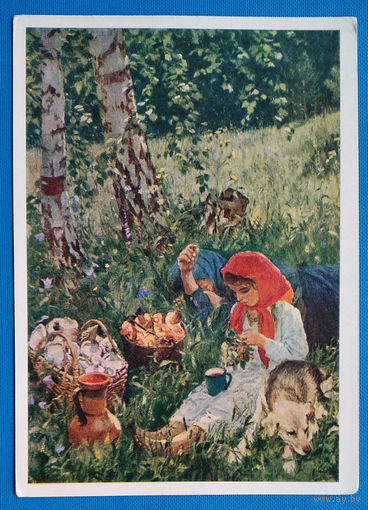 Пластов А. Летом. Соцреализм. 1964 г. Чистая.