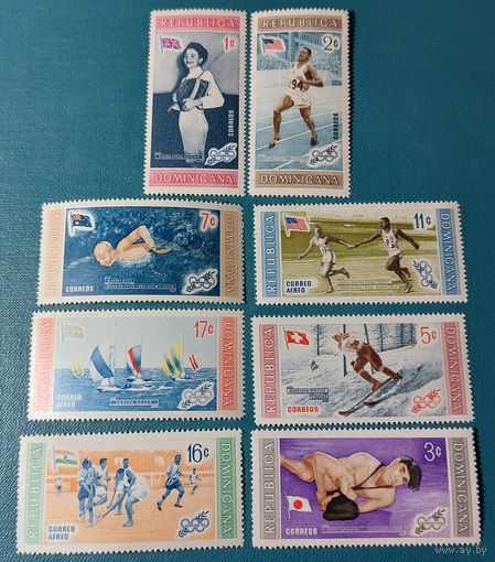 Доминикана 1954 Олимпиада в Мельбурне