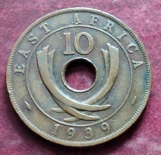 Британская Восточная Африка 10 центов, 1937-1945