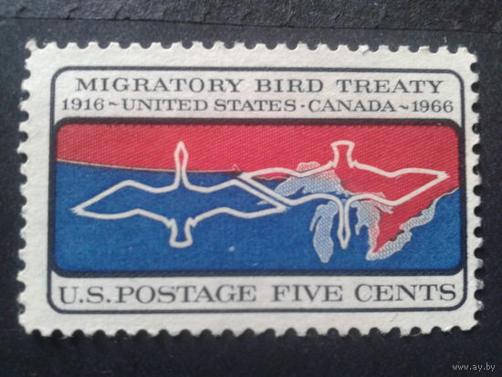 США 1966 перелетные птицы