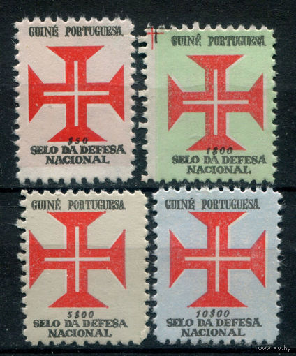 Португальские колонии - Гвинея - 1967г. - крест - 4 марки - полная серия, MNH [Mi 20-23]. Без МЦ!