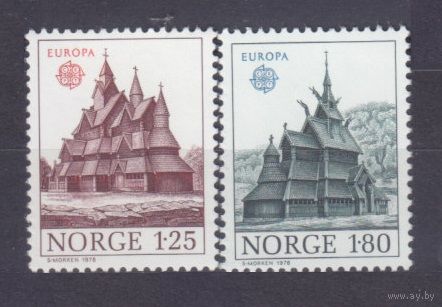 1978 Норвегия 769-770 Европа сент. 1,50 евро