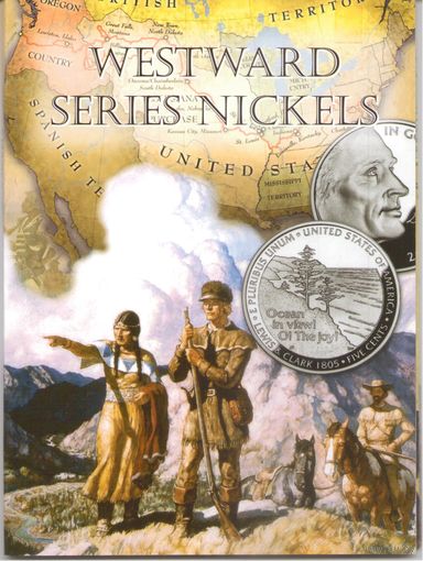 Набор 5 центов США 2004 - 2006 год. Освоение Дикого Запада _состояние UNC