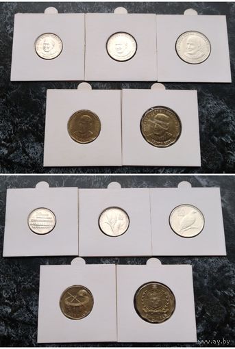 Распродажа с 1 рубля!!! Самоа набор 5 монет (10, 20, 50 сене, 1, 2 тала) 2011 г. UNC
