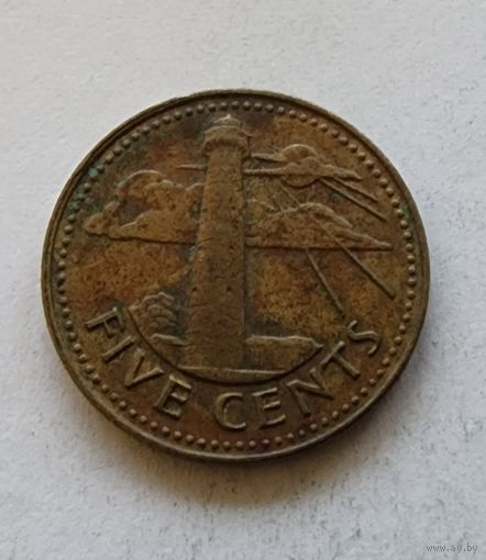 Барбадос 5 центов, 1979