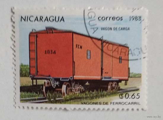 Никарагуа.1983. вагон
