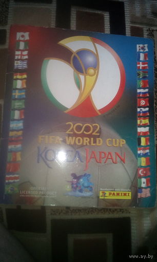 Журнал для наклеек чм по футболу 2002