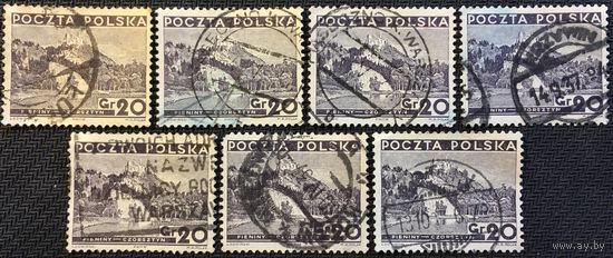 ЦІКАВІЦЬ АБМЕН! 1935, PIENINY CZORSZTYN, 20 грош