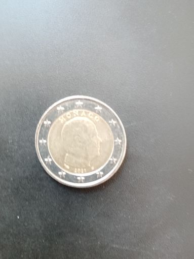 2 евро Монако 2021