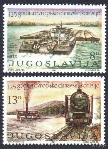 1981 Югославия 1903-1904 Корабли / Локомотивы