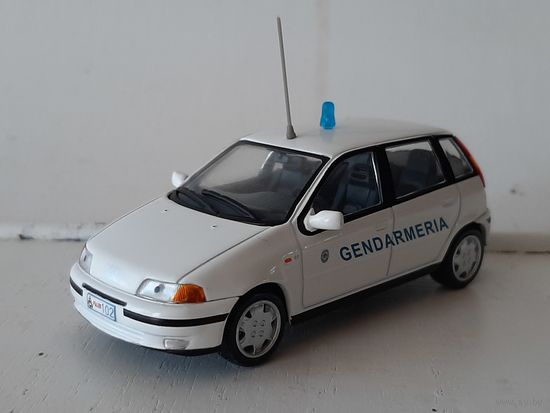 FIAT PUNTO SX. Жандармерия Сан-Марино. 1/43. Полицейские машины мира.