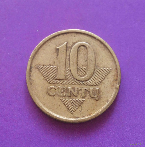 10 центов 1997 Литва #02