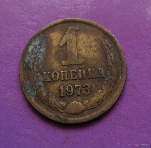 1 копейка 1973 года СССР #06
