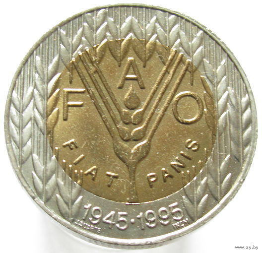 Португалия 100 эскудо 1995 ТОРГ уместен  ФАО (2-370) распродажа коллекции