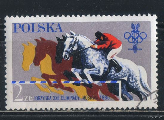 Польша ПНР 1980 ХХII Олимпийские летние игры в Москве Конкур #2674
