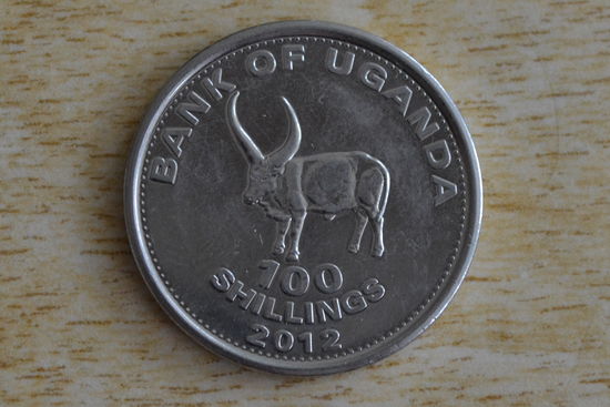 Уганда 100 шиллингов 2012