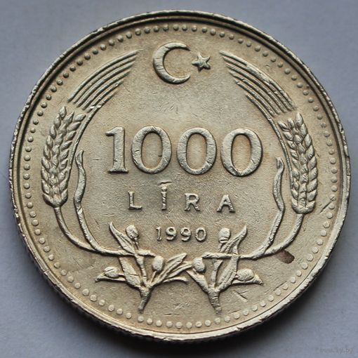 Турция, 1.000 лир 1990 г.
