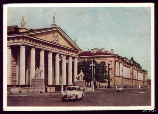 1957 год Ленинград Здание Манежа