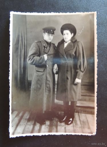 Фото "Семья офицера", 1949 г.