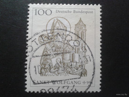 Германия 1994 1000 лет святому 9 века Михель-0,8 евро гаш.