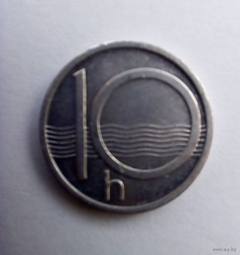 10 геллеров 1993 г Чехия.