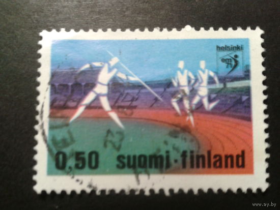 Финляндия 1971 легкая атлетика