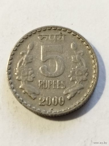 Индия 5 рупий 2000