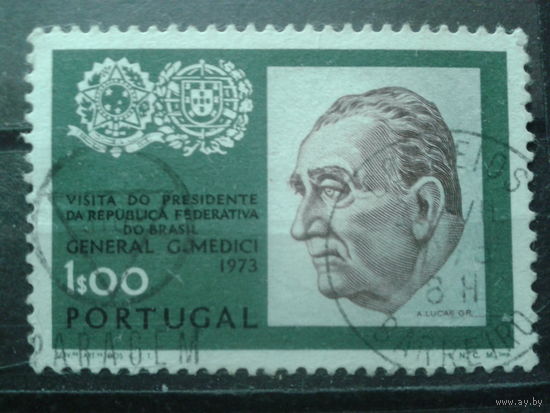 Португалия 1973 Генерал Медичи, президент Бразилии