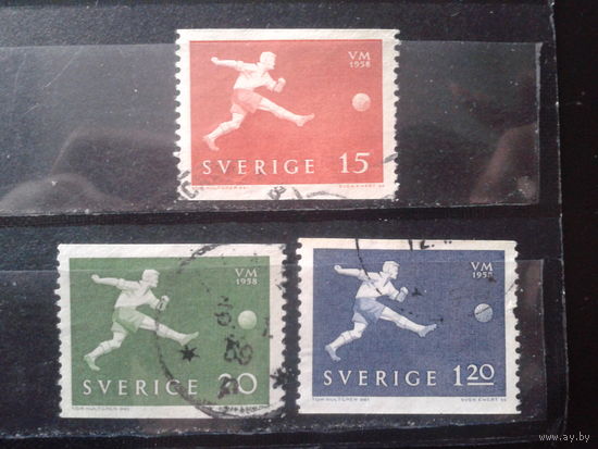 Швеция 1958 Футбол Полная серия