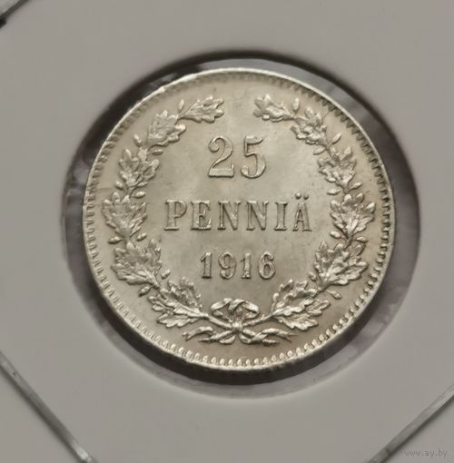 111. 25 пенни 1916 г.
