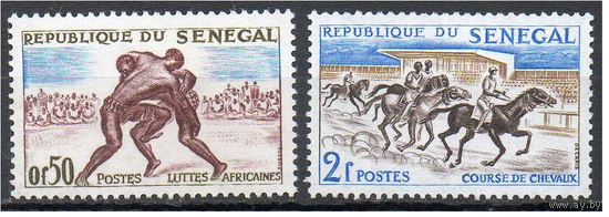 Сенегал, 1961 спорт. борьба. скачки