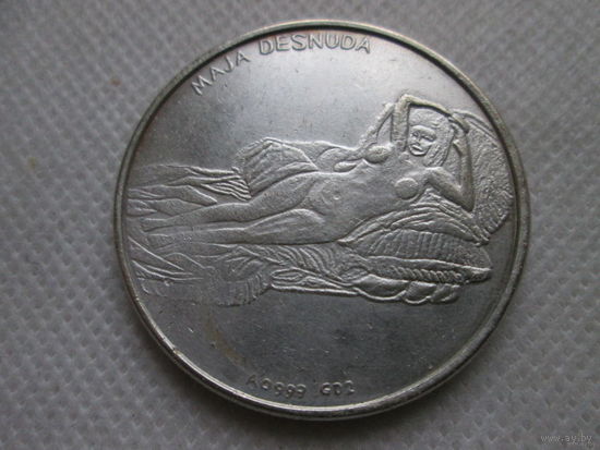 1 доллар США 1922 г.,  Maja Desnuda, копия редкой монеты