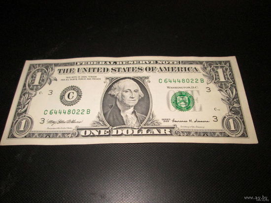 1 доллар США 1999 г., C 64448022 B, XF