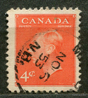 Король Георг VI. Канада. 1950