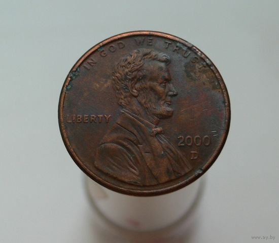1 цент 2000 США D