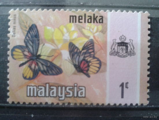 Мелака 1971 Бабочки, герб*