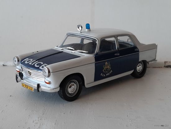 PEUGEOT 404. Полиция Южной Африки. 1/43. Полицейские машины мира.