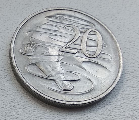Австралия 20 центов, 1977 1-14-25