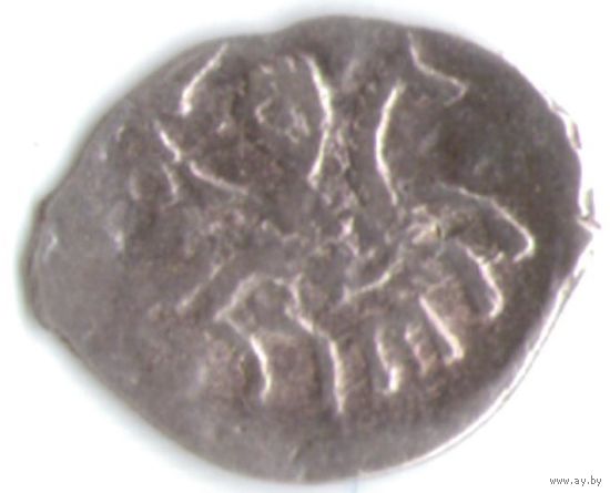 Деньга 1505-1533 Василий III Иоаннович чеканка в Твери _состояние ХF