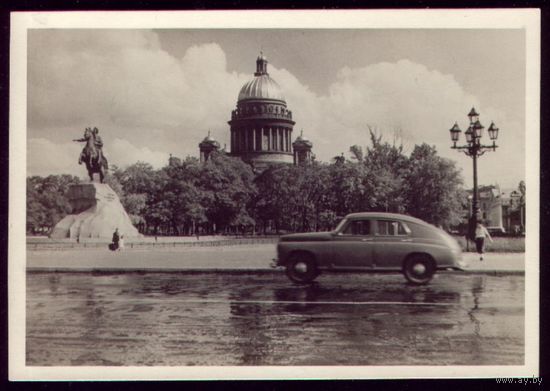 1954 год Ленинград Площадь Декабристов