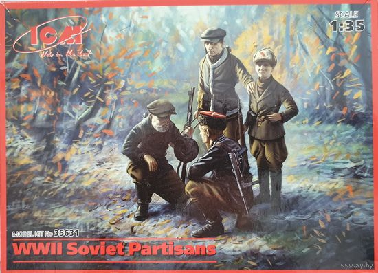 ICM #35631 1/35 Soviet Partisans WWII