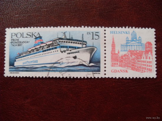 Польша. Корабль 1986 (корабли, флот)