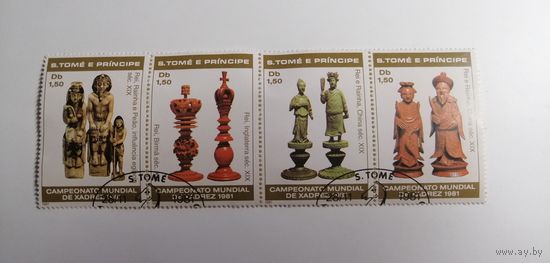 Сан Томе и Принсипи 1981. Чемпионат Мира по шахматам, Мерано. Сцепка