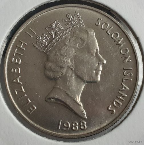 Соломоновы Острова 10 центов, 1988