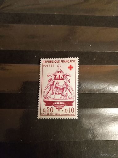 1960 Франция почтово-благотворительная в пользу Красного Креста медицина (1-11)